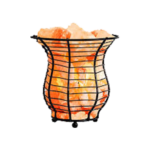 DH174-Iron Rod Vase Basket With Chunks